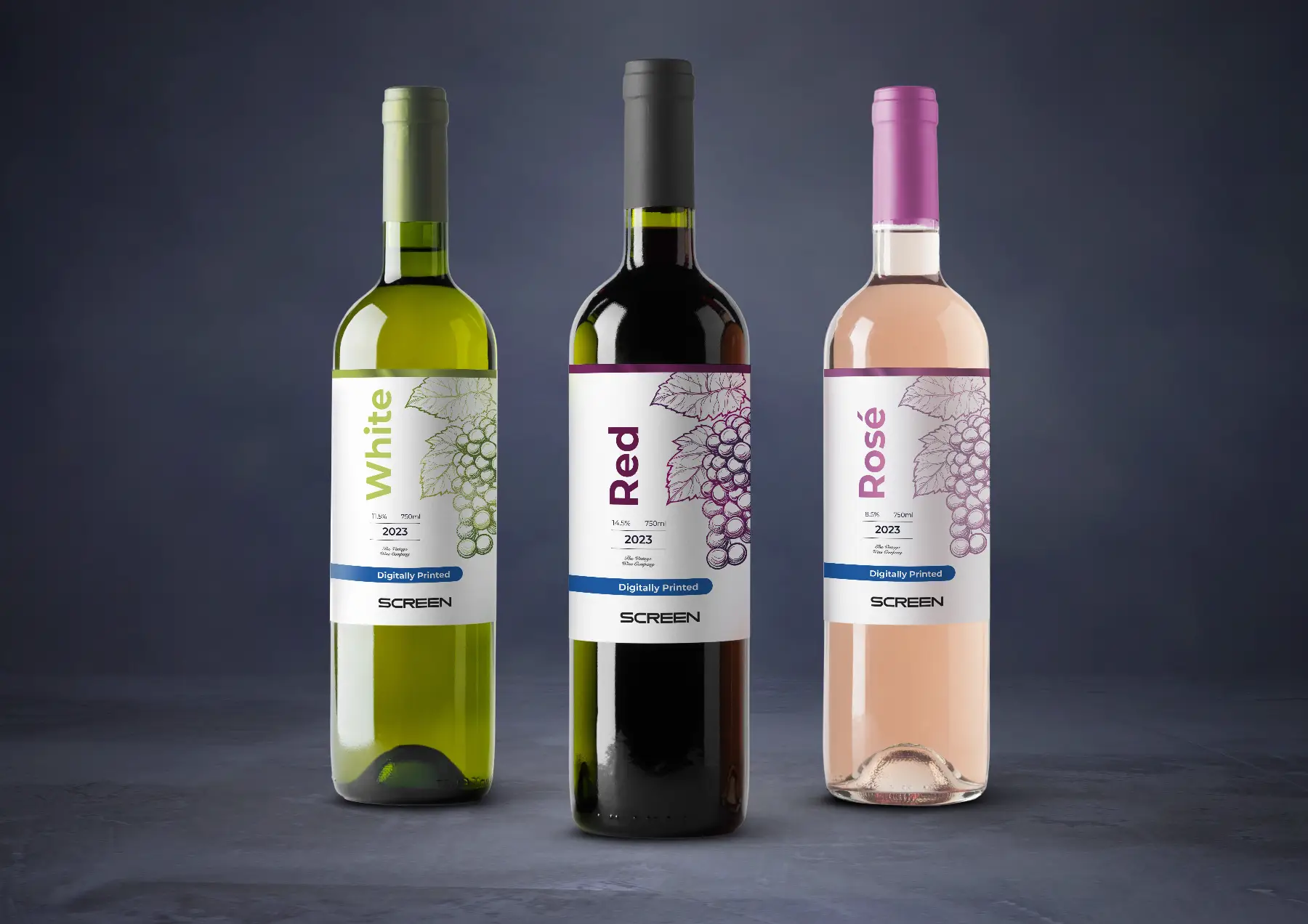 Beverage Bottle Labels by Labels24